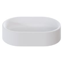 Kanso 500mm Matte White Pill Above Counter Basin